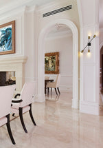 CALUMET luminaire mural noir et doré 814-4S-MB-OBR