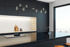 CALUMET luminaire suspendu noir et chrome 814-8L-MB-PN | Luminaire Plus.ca