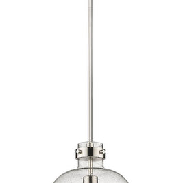 PEARSON luminaire suspendu nickel brossé 817-9BN | Luminaire Plus.ca