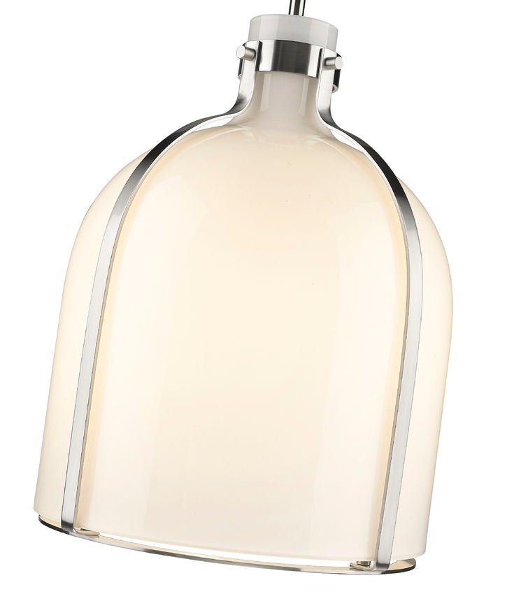 PEARSON luminaire suspendu nickel brossé 818-12BN | Luminaire Plus.ca