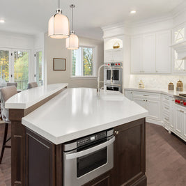 PEARSON luminaire suspendu nickel brossé 818-12BN | Luminaire Plus.ca