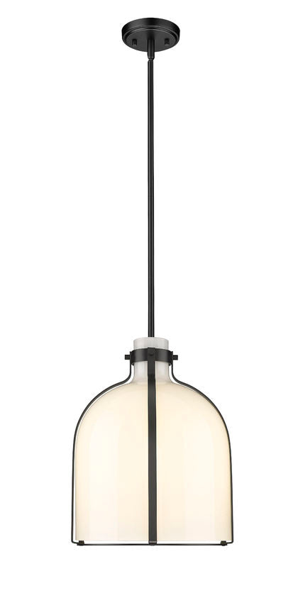 PEARSON luminaire suspendu noir 818-12MB | Luminaire Plus.ca