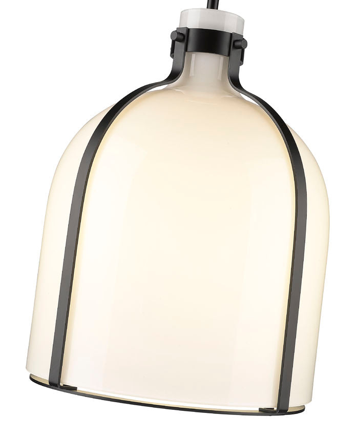 PEARSON luminaire suspendu noir 818-12MB | Luminaire Plus.ca