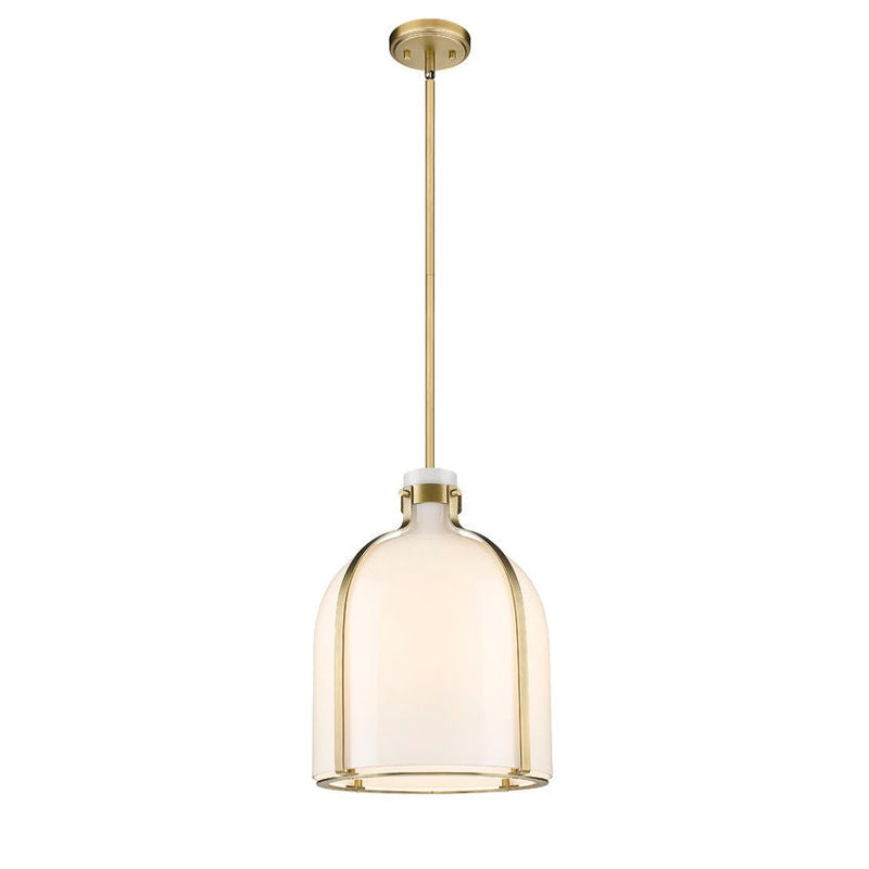 PEARSON luminaire suspendu doré 818-12RB | Luminaire Plus.ca