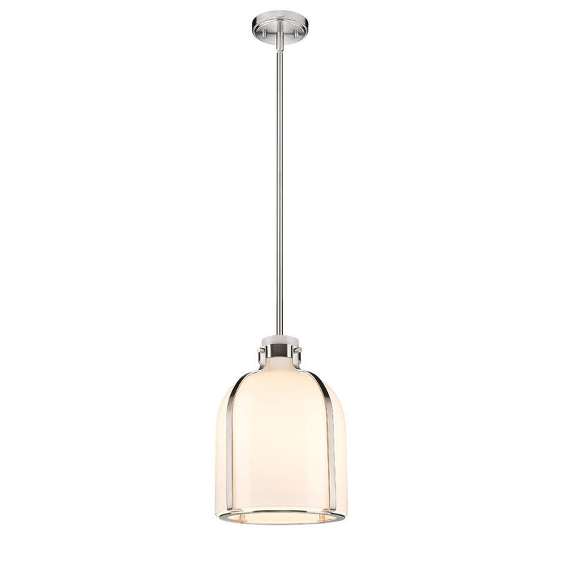 PEARSON luminaire suspendu nickel brossé 818-9BN | Luminaire Plus.ca