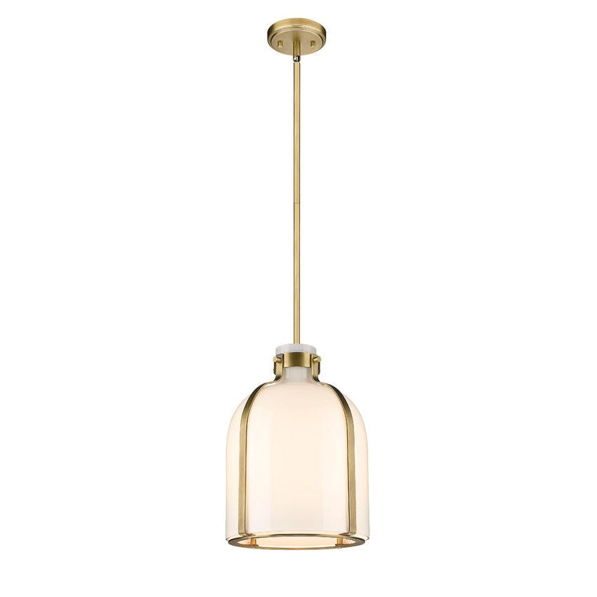 PEARSON luminaire suspendu doré 818-9RB | Luminaire Plus.ca