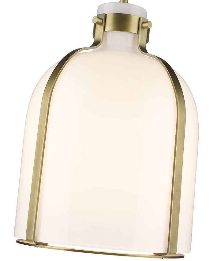 PEARSON luminaire suspendu doré 818-9RB | Luminaire Plus.ca
