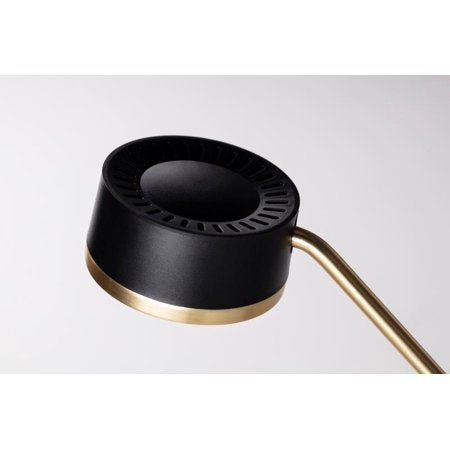 POLARIS lampe de table noir et doré T140979-BLACK | Luminaire Plus.ca