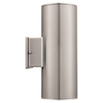 ASCOLI luminaire mural extérieur nickel brossé 90121A