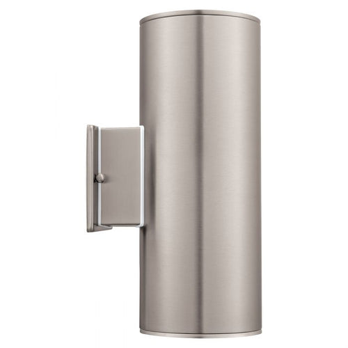 ASCOLI luminaire mural extérieur nickel brossé 90121A | Luminaire Plus.ca