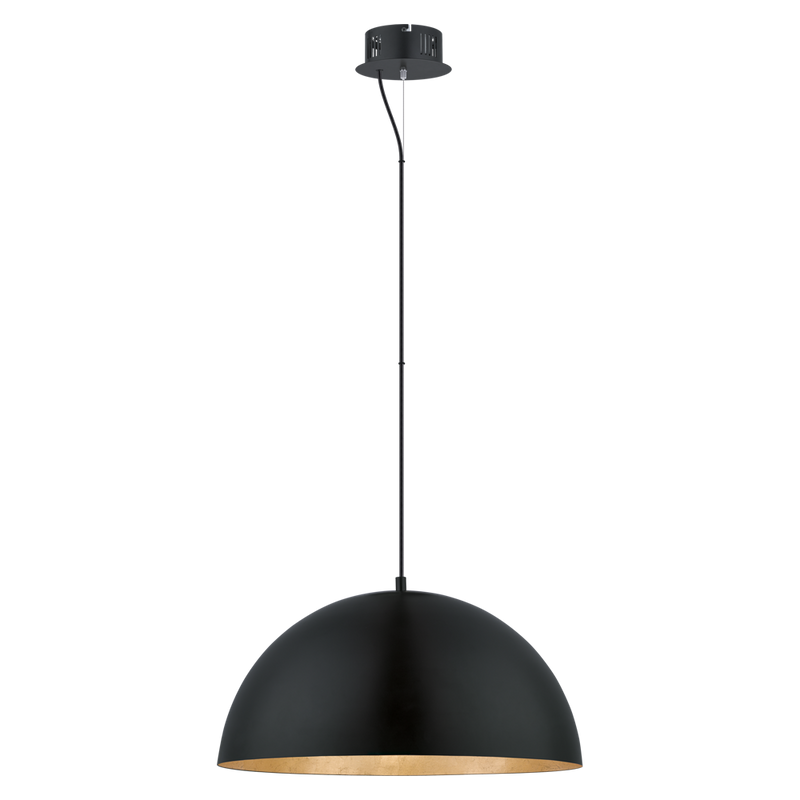 Eglo Gaetano luminaire suspendu noire 21??DEL   94228A
