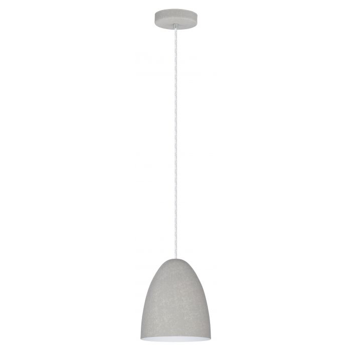SARABIA luminaire suspendu métal gris imitation béton 94352A