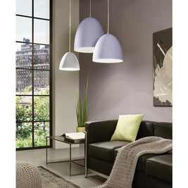 SARABIA luminaire métal gris imitation béton 94355A| Luminaire Plus.ca