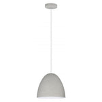 SARABIA luminaire suspendu métal gris imitation béton 94353A