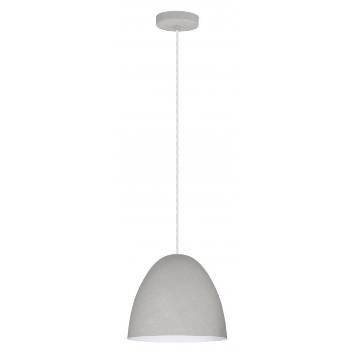 SARABIA luminaire suspendu métal gris imitation béton 94353A