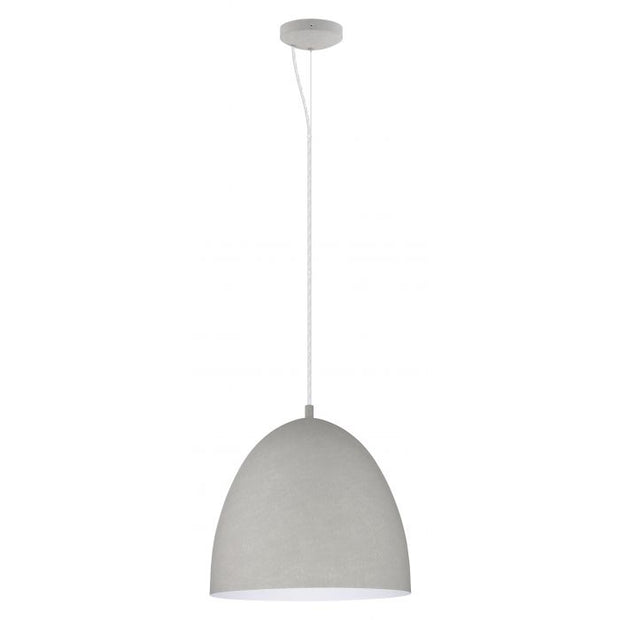 SARABIA luminaire métal gris imitation béton 94354A| Luminaire Plus.ca