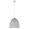 SARABIA luminaire suspendu métal gris imitation béton 94355A