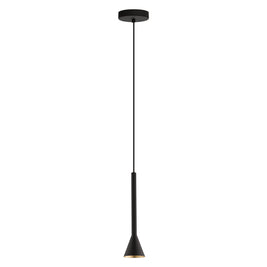 CORTADERAS luminaire suspendu noir et doré 97604A | Luminaire Plus.ca