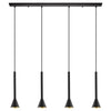 CORTADERAS luminaire suspendu noir et doré 97605A