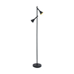 CORTADERAS lampe de plancher noir et doré 97806A | Luminaire Plus.ca