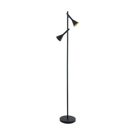 CORTADERAS lampe de plancher noir et doré 97806A | Luminaire Plus.ca