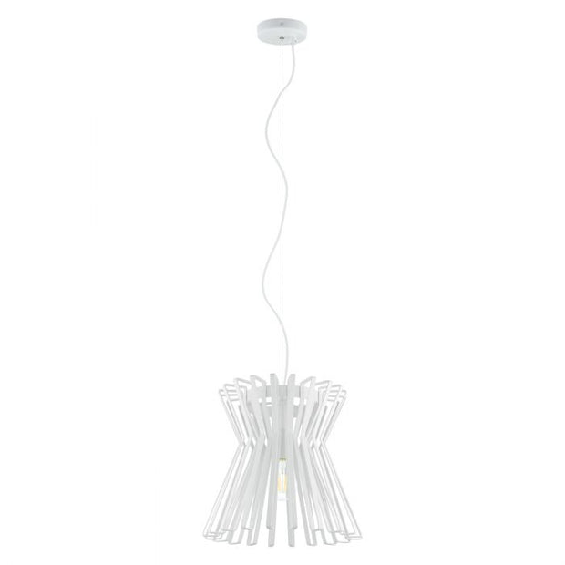 LOCUBIN luminaire suspendu blanc 97949A | Luminaire Plus.ca