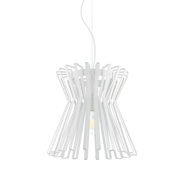 LOCUBIN luminaire suspendu blanc 97949A | Luminaire Plus.ca