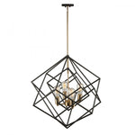 ARTISTRY luminaire suspendu noir et doré AC11114 | Luminaire Plus.ca