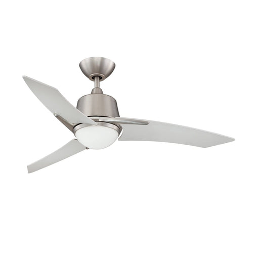 SCIMITAR ventilateur nickel brossé AC19544L-SN-LUMINAIRE PLUS.CA