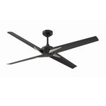 ALESTRA ventilateur noir et nickel brossé AC30356-BLK/SN | Luminaire Plus.ca 