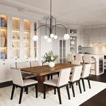 COMET luminaire suspendu noir AC6656BK | Luminaire Plus.ca