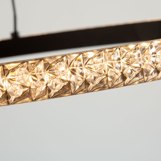 NOVA luminaire suspendu noir 16'' AC6710BK | Luminaire Plus.ca