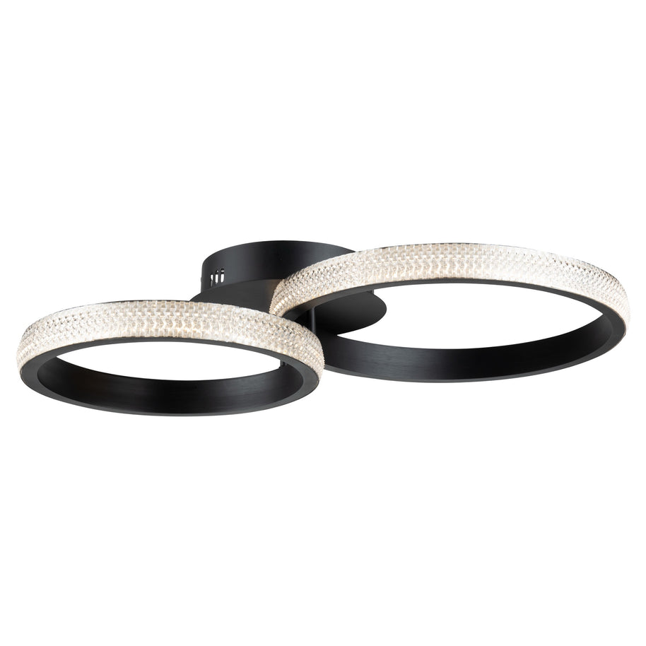 NOVA luminaire plafonnier noir AC6714BK | Luminaire Plus.ca