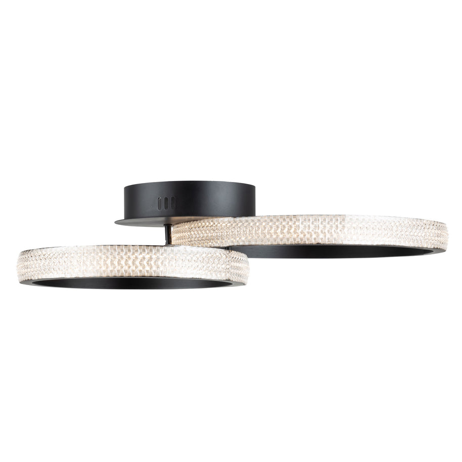 NOVA luminaire plafonnier noir AC6714BK | Luminaire Plus.ca