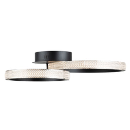 NOVA luminaire plafonnier noir AC6714BK | Luminaire Plus.ca