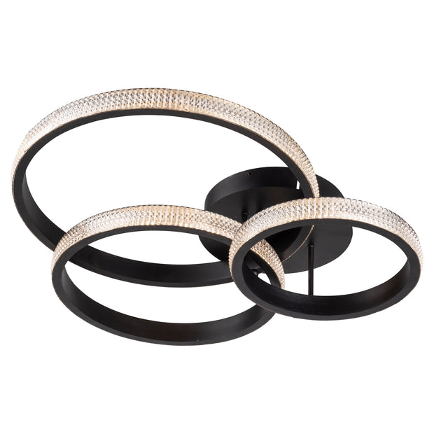 NOVA luminaire plafonnier noir AC6715BK | Luminaire Plus.ca