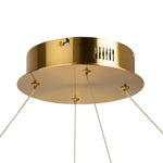 STELLA luminaire suspendu doré et cristal AC6721BB | Luminaire Plus.ca