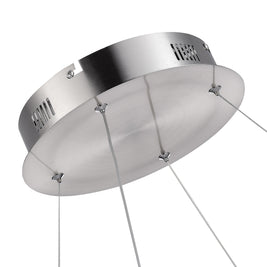 STELLA luminaire nickel brossé et cristal AC6721SN | Luminaire Plus.ca