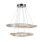 STELLA luminaire nickel brossé et cristal AC6723SN | Luminaire Plus.ca