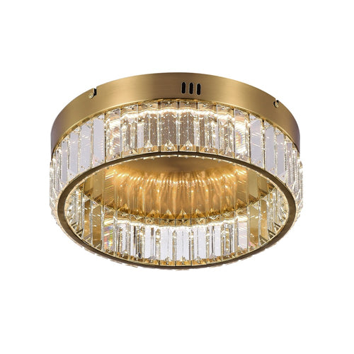 STELLA luminaire plafonnier doré et crystal AC6724BB