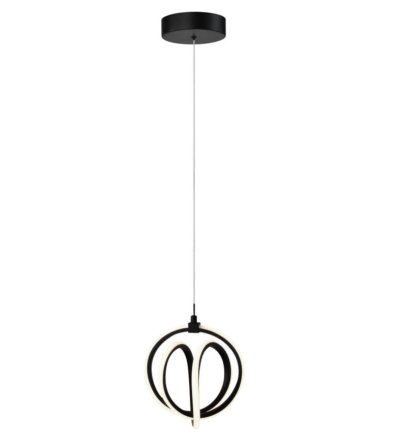 ROSE luminaire suspendu noir AC6730BK