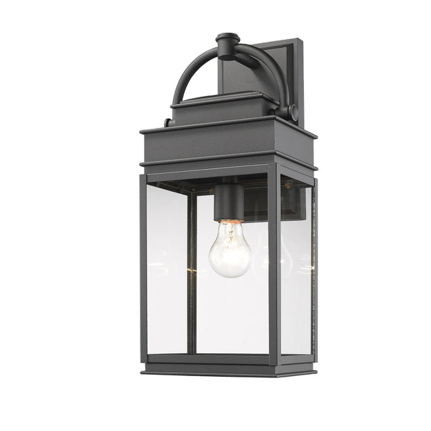 FULTON luminaire mural extérieur noir AC8230BK | Luminaire Plus.ca