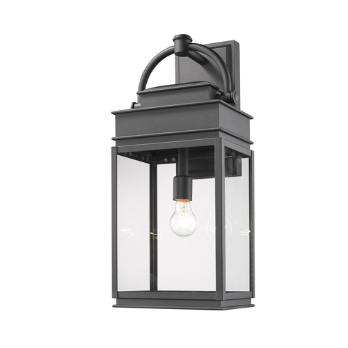 FULTON luminaire mural extérieur noir AC8240BK| Luminaire Plus.ca