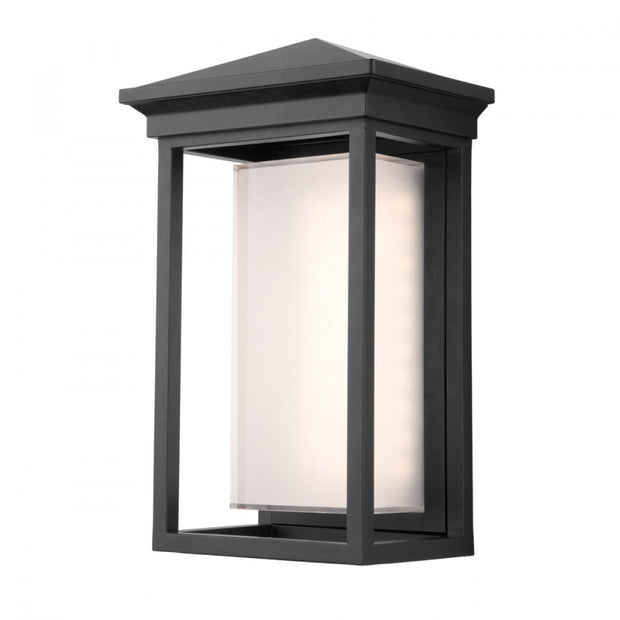 OVERBROOK luminaire mural extérieur noir AC9131BK | Luminaire Plus.ca
