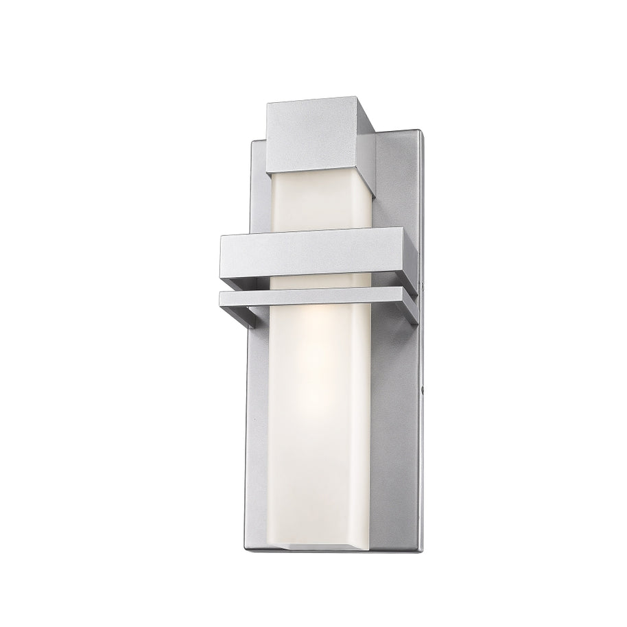 CAMDEN luminaire mural extérieur nickel brossé AC9150SL | Luminaire Plus.ca
