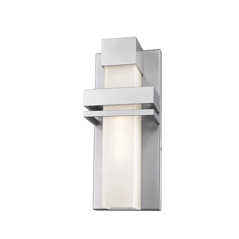 Artcraft Camden luminaire mural extérieur DEL argent AC9150SL