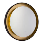 REFLECTIONS miroir lumineux bronze et doré AM304 | Luminaire Plus.ca
