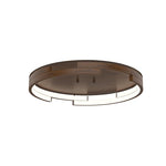 ANELLO MINOR luminaire plafonnier effet bois FM52719-WT