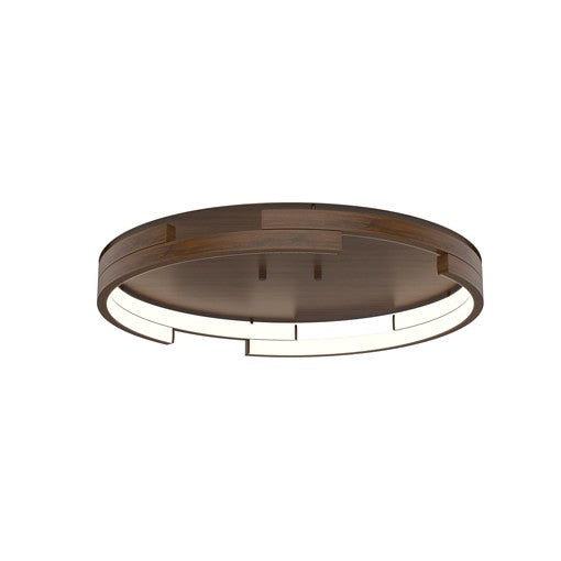 ANELLO MINOR luminaire plafonnier effet bois FM52719-WT