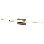 ANELLO MINOR luminaire mural effet bois VL52738-WT | Luminaire Plus.ca